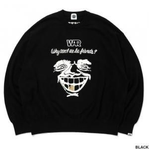 <img class='new_mark_img1' src='https://img.shop-pro.jp/img/new/icons1.gif' style='border:none;display:inline;margin:0px;padding:0px;width:auto;' />CITYCOUNTRYCITYƥȥ꡼ƥ x WAR_INTARSIA  KNIT_WHY CAN'T WE BE FRIENDS?  CCC-253K001