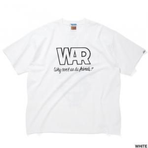 <img class='new_mark_img1' src='https://img.shop-pro.jp/img/new/icons1.gif' style='border:none;display:inline;margin:0px;padding:0px;width:auto;' />CITYCOUNTRYCITY x WAR_COTTON POCKET T-SHIRT_WHY CAN'T WE BE FRIENDS? 001  CCC-253T001