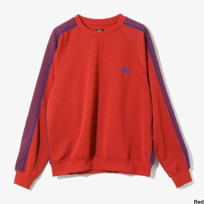 【新品未使用】studios別注Needles Track Crew Neck Needles 別注Track S/S Crew Neck Sh-Poly Smooth - mix.tokyo