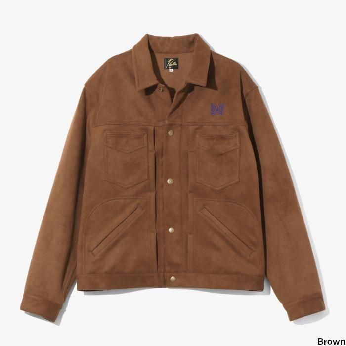 NEEDLES ニードルズ Penny Jean Jacket - Synthetic Suede RW248
