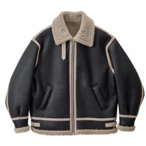 <img class='new_mark_img1' src='https://img.shop-pro.jp/img/new/icons1.gif' style='border:none;display:inline;margin:0px;padding:0px;width:auto;' />Graphpaper եڡѡ Sheep Mouton B-3 Flight Jacket GM253-30454
