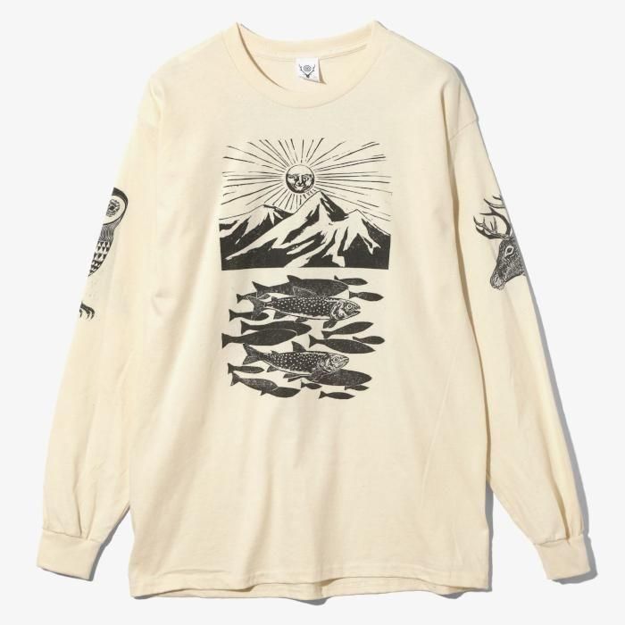 South2 West8 サウスツーウエストエイト x F.KITAMURA L/S Tee