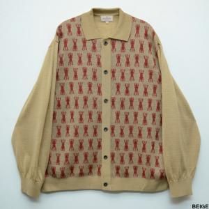 <img class='new_mark_img1' src='https://img.shop-pro.jp/img/new/icons1.gif' style='border:none;display:inline;margin:0px;padding:0px;width:auto;' />NEZU YOHIN TEN(ͥ襦ҥƥ) KNIT JACQURD SHIRTS 200714