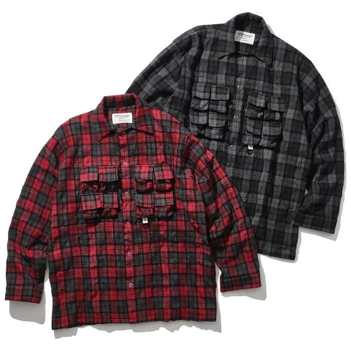 MOUNTAIN RESEARCH マウンテンリサーチ Phishing PKT Shirt MTR4167