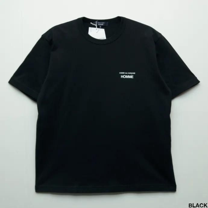COMME des GARCONS HOMME PLUS 綿天竺 Tシャツ COMME des GARCONS HOMME コムデギャルソン オム 綿天竺 ロゴTシャツ