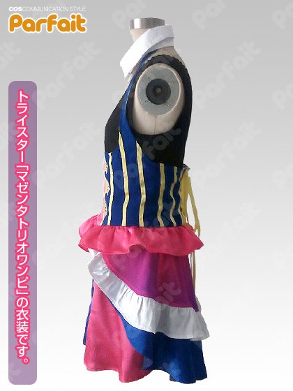 新品コスプレ衣装 アイカツ！／マゼンタトリオワンピ（神崎美月