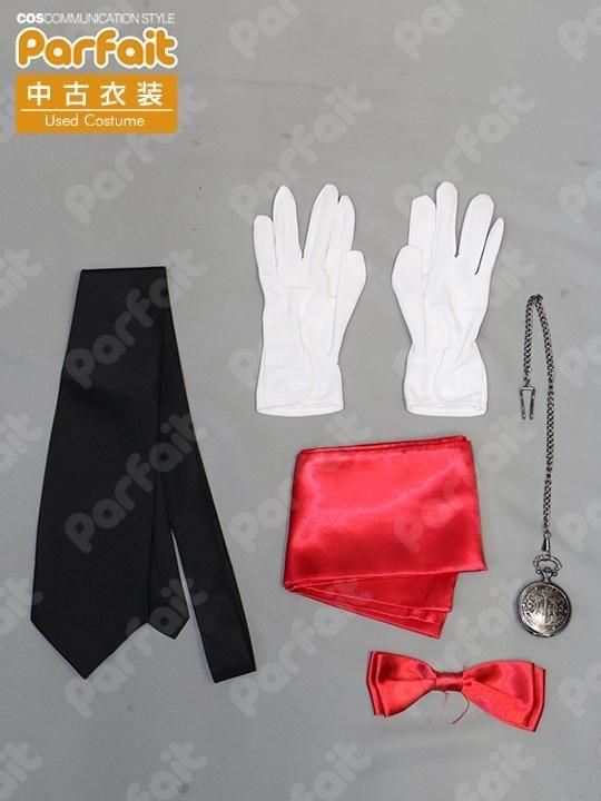 【黒執事】セバスチャン・ミカエリス　ほぼフルセ　M　コスプレ衣装　E-9854★ 黒執事】セバスチャン・ミカエリス ほぼフルセ M コスプレ衣装 E