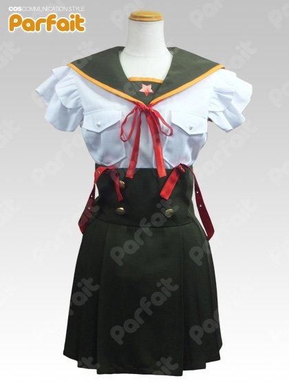 新品コスプレ衣装 がっこうぐらし！／巡ヶ丘学院高校女子制服（恵飛須沢胡桃／くるみ） - コスプレショップぱるふぇ