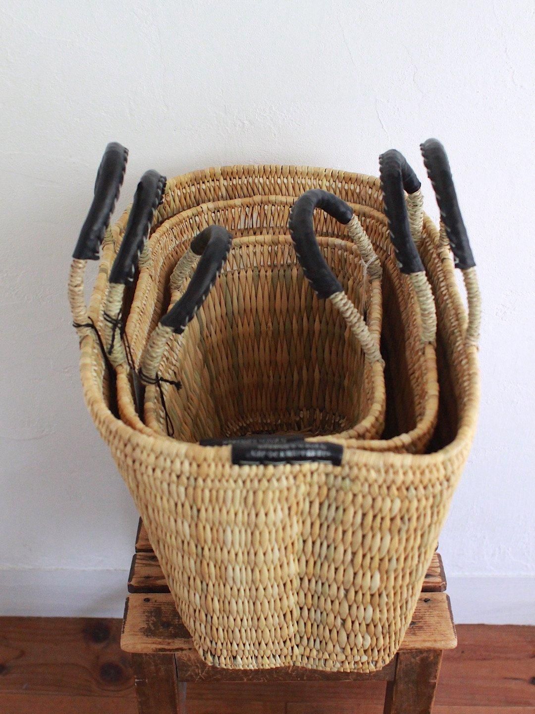 warang wayan ワランワヤン ストローかごバッグ 深型 warang