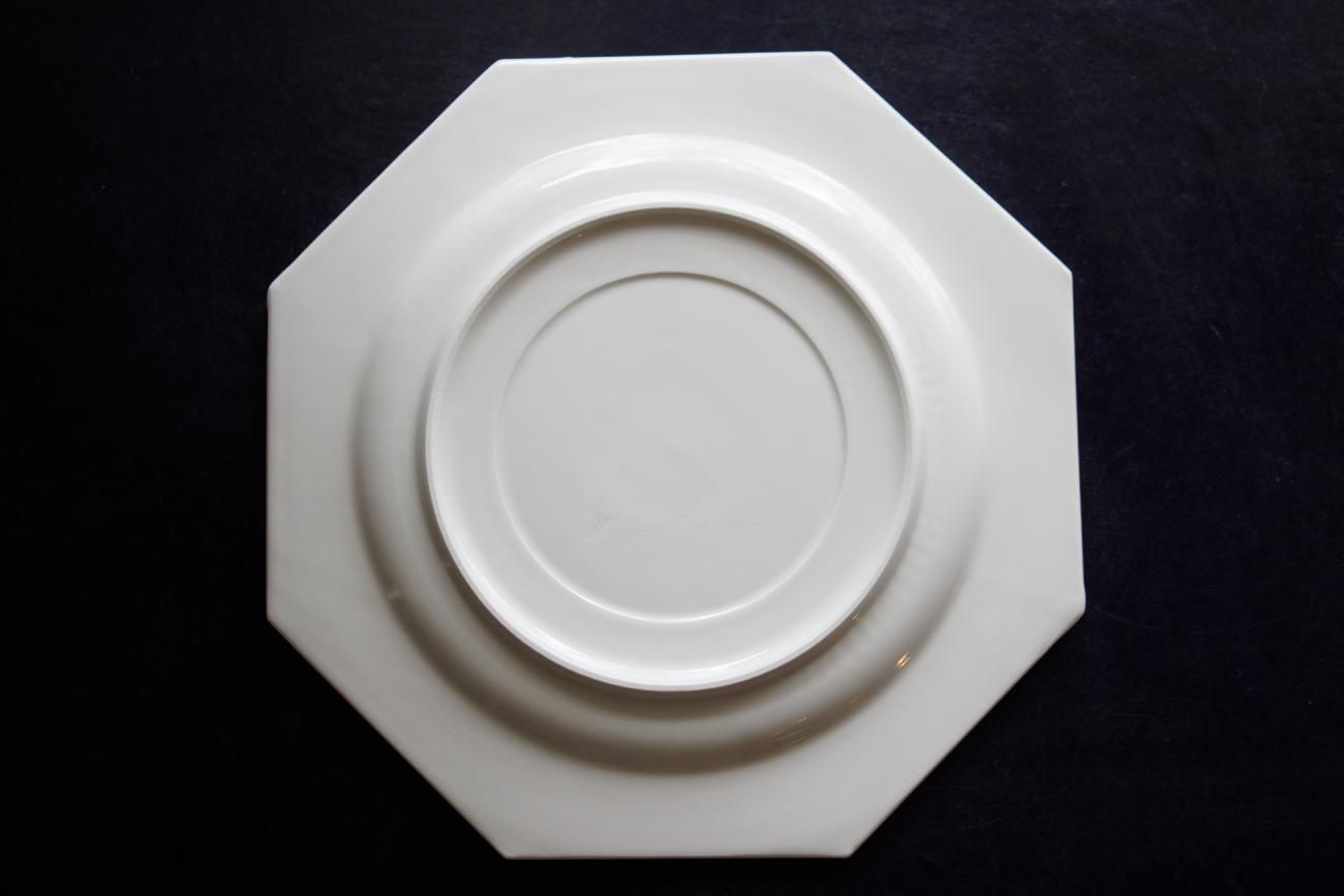 濱岡健太郎 皿 八角プレート オクトゴナル