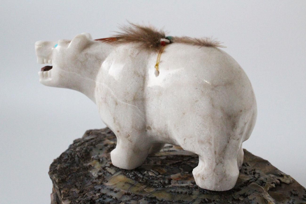 ネイティブアメリカン ズニ族 フェティッシュ ハンドメイド ヴィンテージ 置物 WALL -CRAFT & ANTIQUE- ネイティブアメリカン / ズニ族