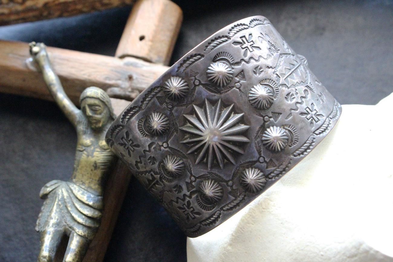 masa!50s〜60sネイティブアメリカン ナバホ壁掛けUSA本革レザー NATIVE AMERICAN / ネイティブアメリカン - WALL -CRAFT & ANTIQUE-