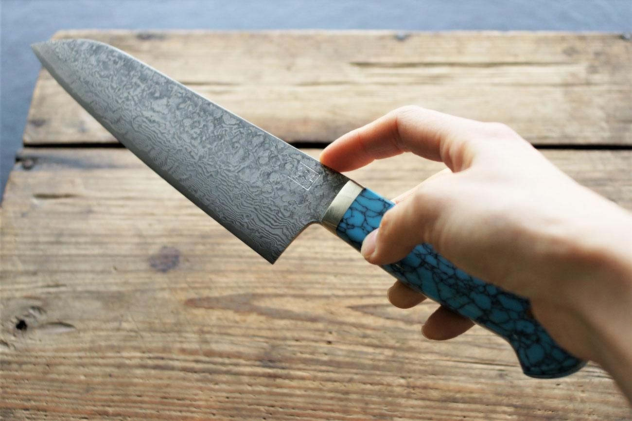 伊藤裕翠 ダマスカス包丁 牛刀 WALL -CRAFT & ANTIQUE- 裕翠工房 / 粉末ハイスR2 ダマスカス