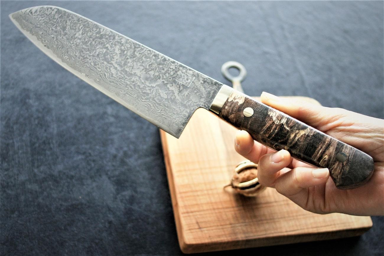 伊藤裕翠 ダマスカス包丁 三徳