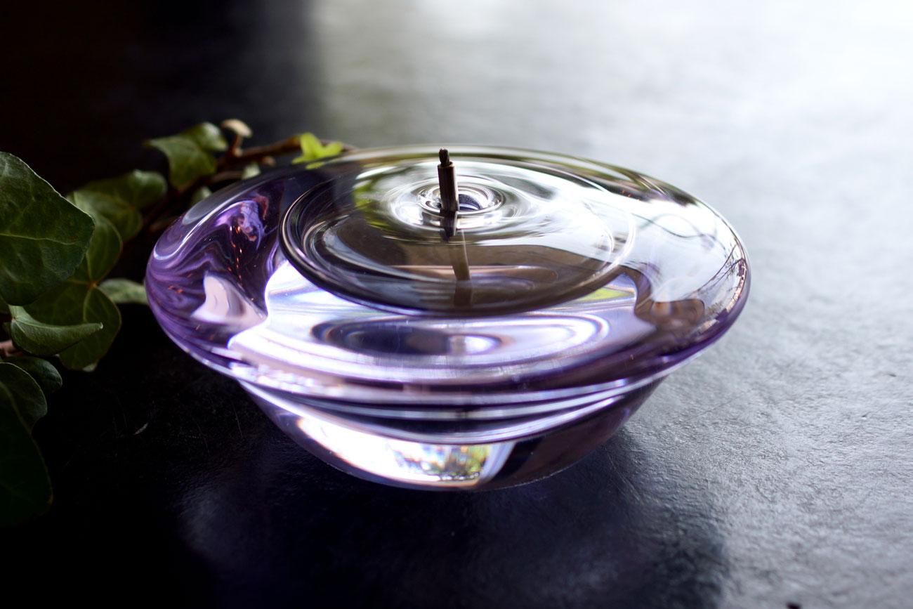 5点 狩野智宏 作 オイルランプ ガラス キャンドル TOHKA 狩野派 未使用 25色展開のオイルキャンドルTOHKAについてとガラスキャンドル