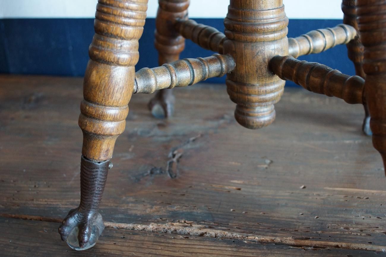 WALL -CRAFT & ANTIQUE- Antique / ピアノスツール (AQ_058)