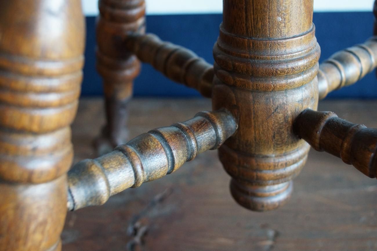 WALL -CRAFT & ANTIQUE- Antique / ピアノスツール (AQ_058)