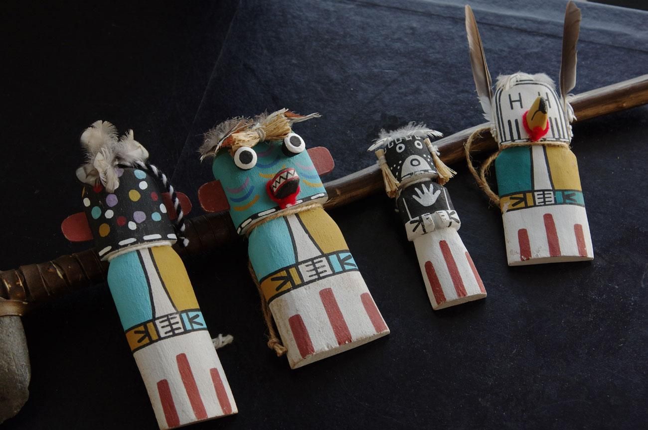WALL -CRAFT & ANTIQUE- ネイティブアメリカン / ホピ族 カチナドール