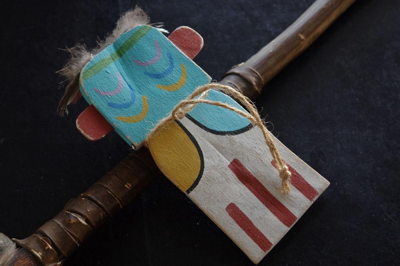 WALL -CRAFT & ANTIQUE- ネイティブアメリカン / ホピ族 カチナドール