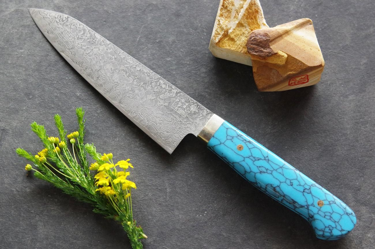 伊藤裕翠 ダマスカス包丁 菜切