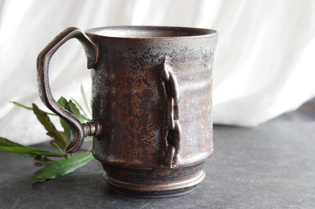 WALL -CRAFT & ANTIQUE- 濱中史朗 / マグカップ / レオパード / スカル