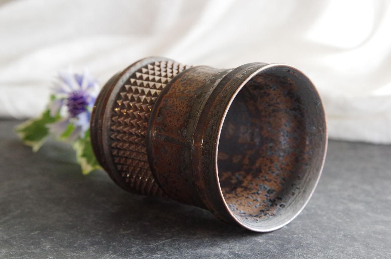 WALL -CRAFT & ANTIQUE- 濱中史朗 / グラス / レオパード / スタッズ