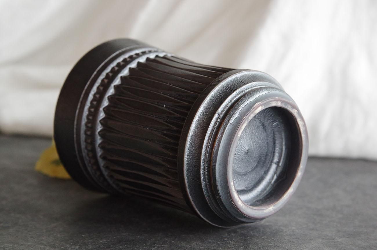 WALL -CRAFT & ANTIQUE- 濱中史朗 / グラス / レザー / スタッズ