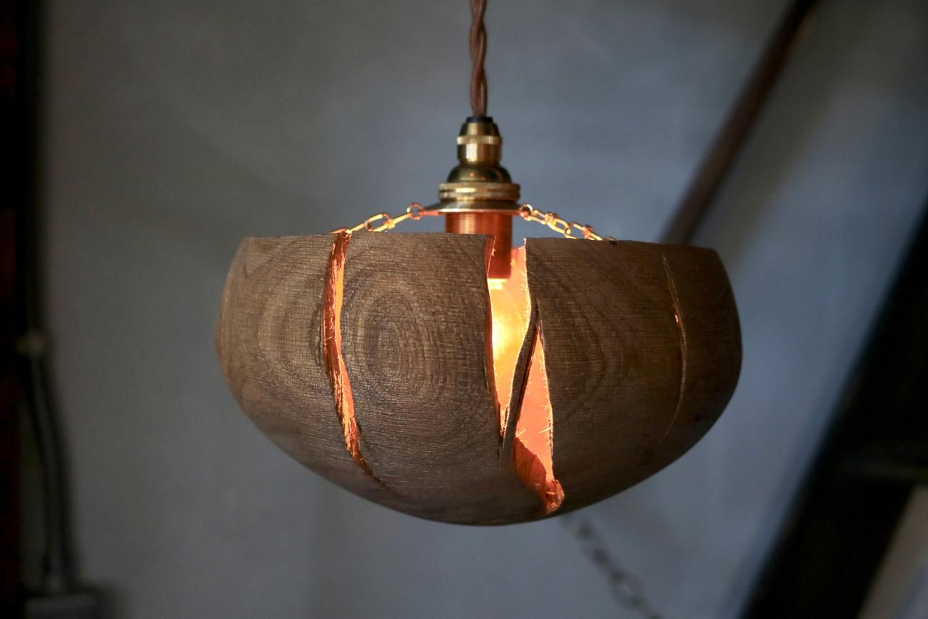 WALL -CRAFT & ANTIQUE- 中矢嘉貴 / カゴノキ アッパーランプシェード