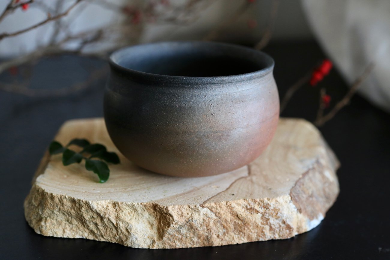 dairoku pottery / 炭化小鉢 大 #1 ( UY_013) | 陶器 - WALL -CRAFT & ANTIQUE-