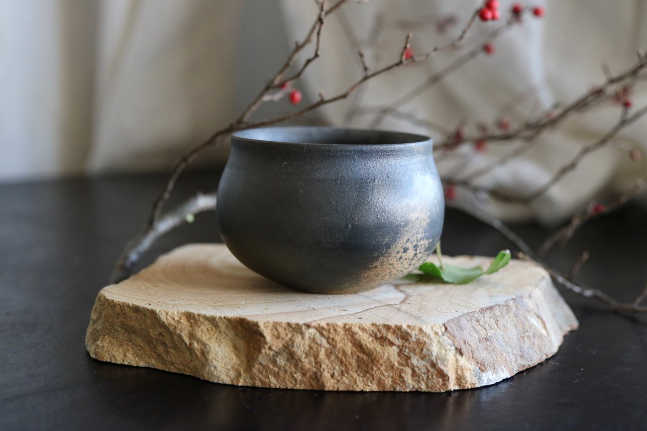 dairoku pottery / 炭化小鉢 大 #3 ( UY_015) | 陶器 - WALL -CRAFT & ANTIQUE-