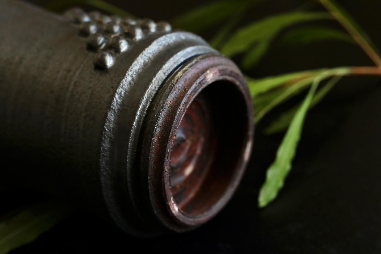 濱中史朗 マグカップ 摩黒 スカル (HS_346) | 陶器・磁器製 - WALL