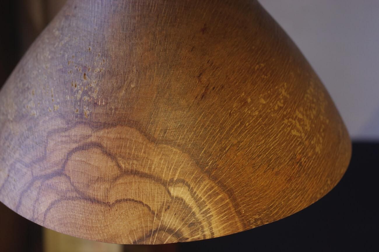 WALL -CRAFT & ANTIQUE- 中矢嘉貴 / カシ ランプシェード / 27