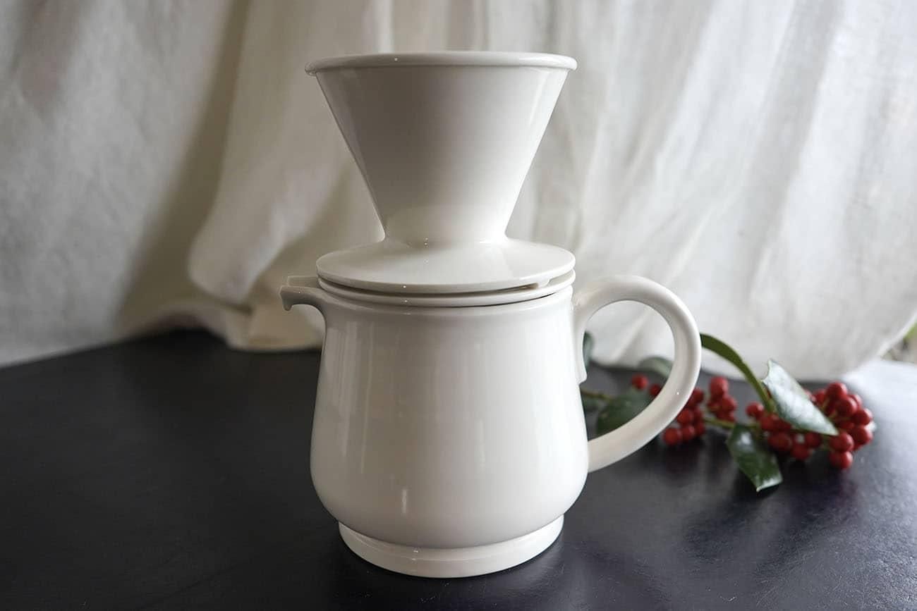 濱岡健太郎 / コーヒードリッパー＆サーバー S (1～2人用) 艶あり