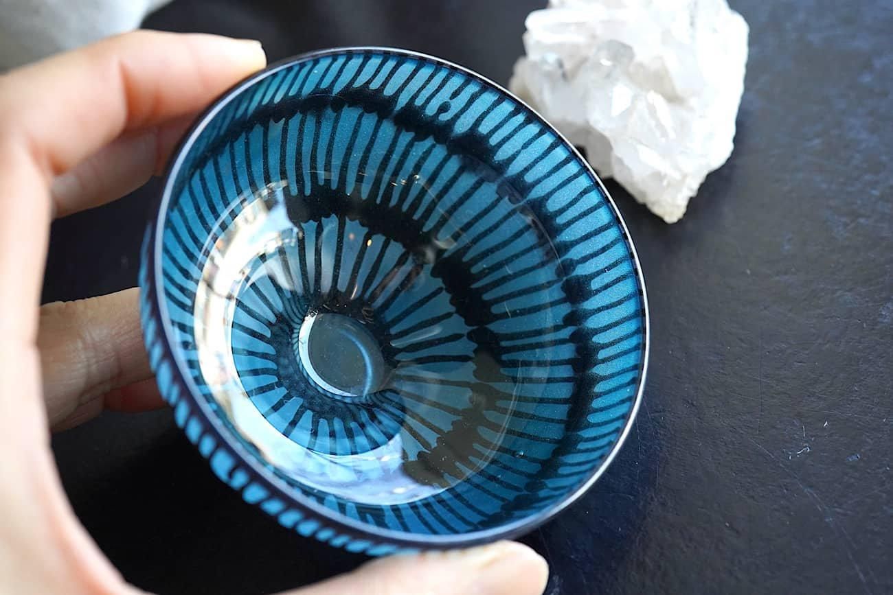 志賀ぐい呑 赤銅志野ぐい呑｜作家名：鈴木 都｜文錦堂 | 文錦堂