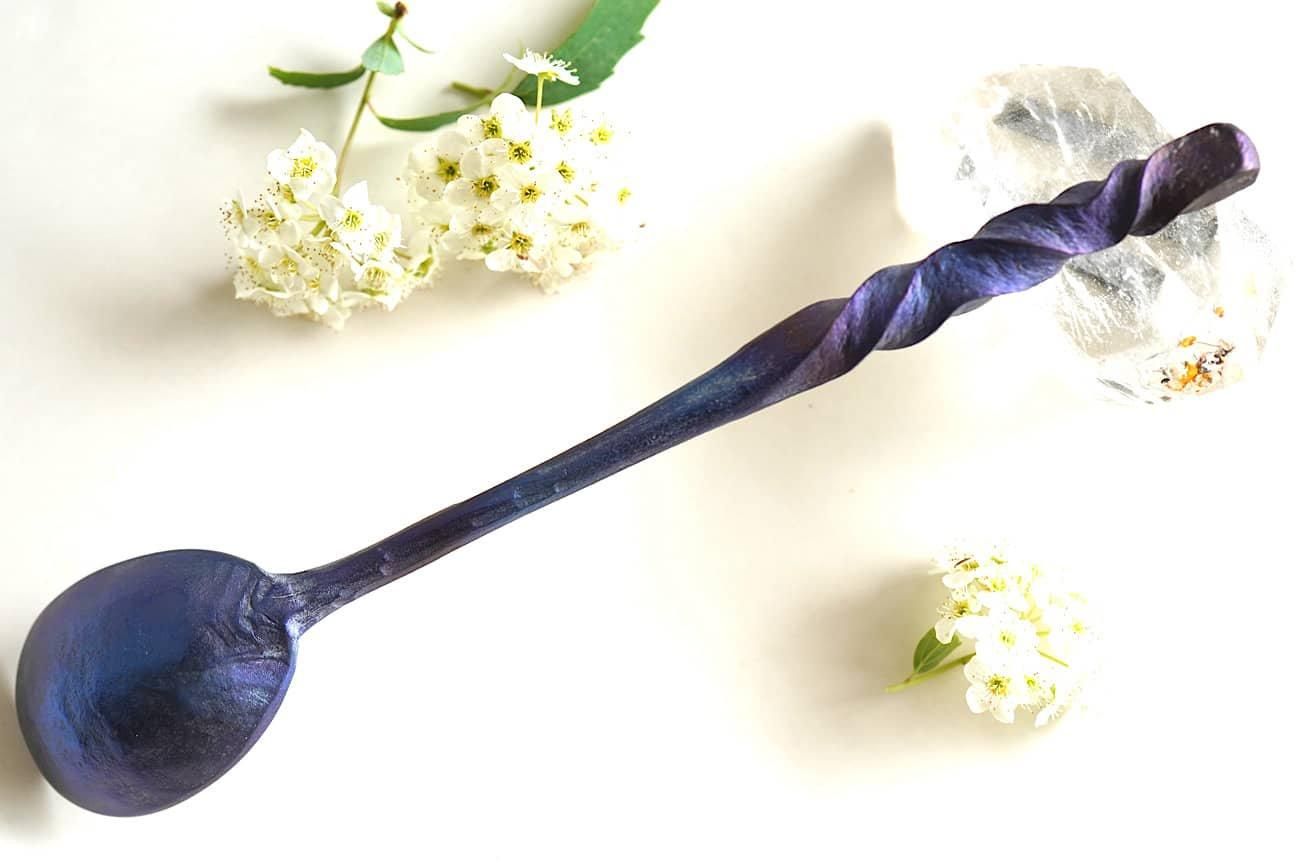 堀居賢司 | 鍛造チタンカトラリー(彩) スプーン - WALL -CRAFT