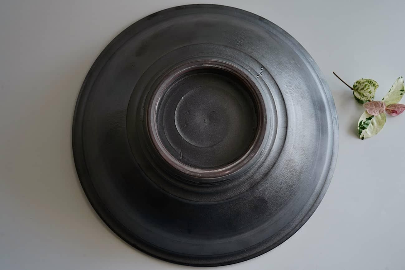 濱中史朗 大鉢 パールレザー 25cm | - WALL -CRAFT & ANTIQUE-