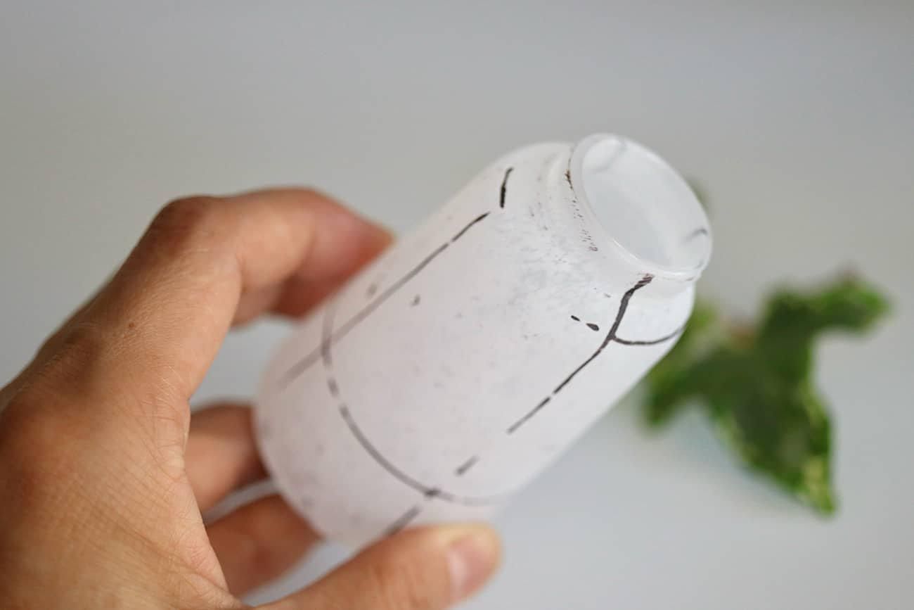 山崎雄一 | line 一輪挿し | ホワイト | - WALL -CRAFT & ANTIQUE-