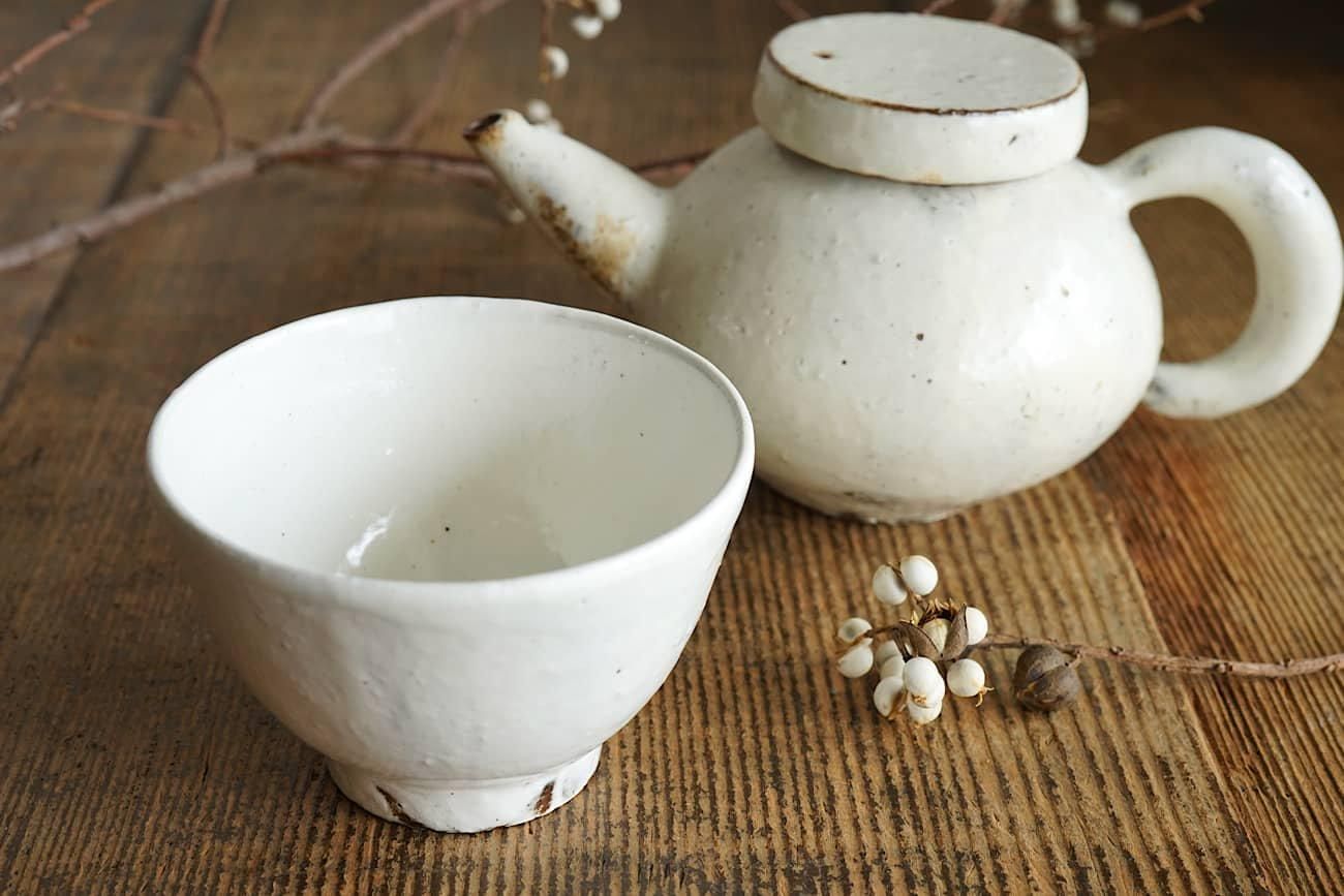 粉引丸湯呑み | 小山乃文彦 - WALL -CRAFT & ANTIQUE- 粉引丸湯呑み | 小山乃文彦 - WALL -CRAFT & ANTIQUE-