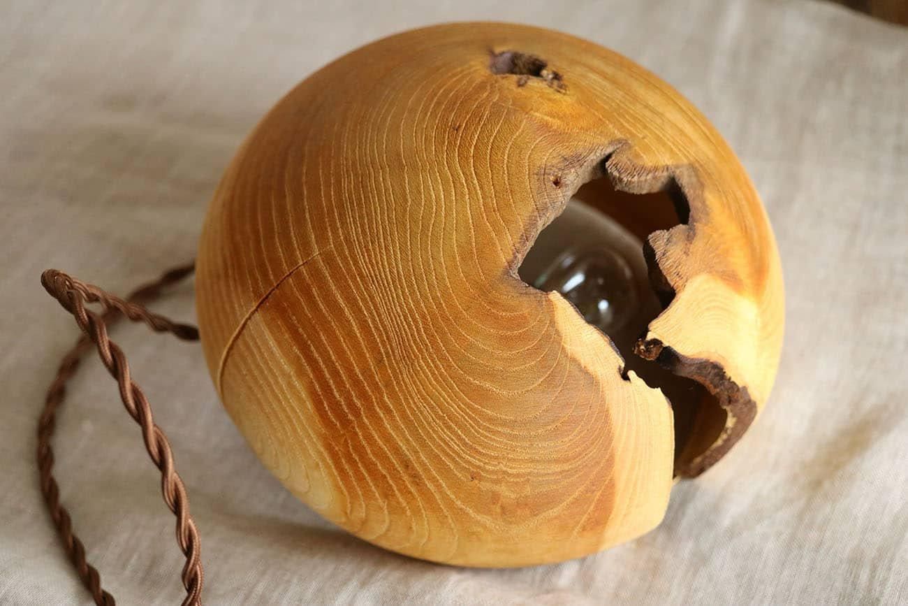 中矢嘉貴 / ニガキ アッパーランプシェード ニガキ アッパーランプシェード | 直径20.5cm - WALL -CRAFT & ANTIQUE-