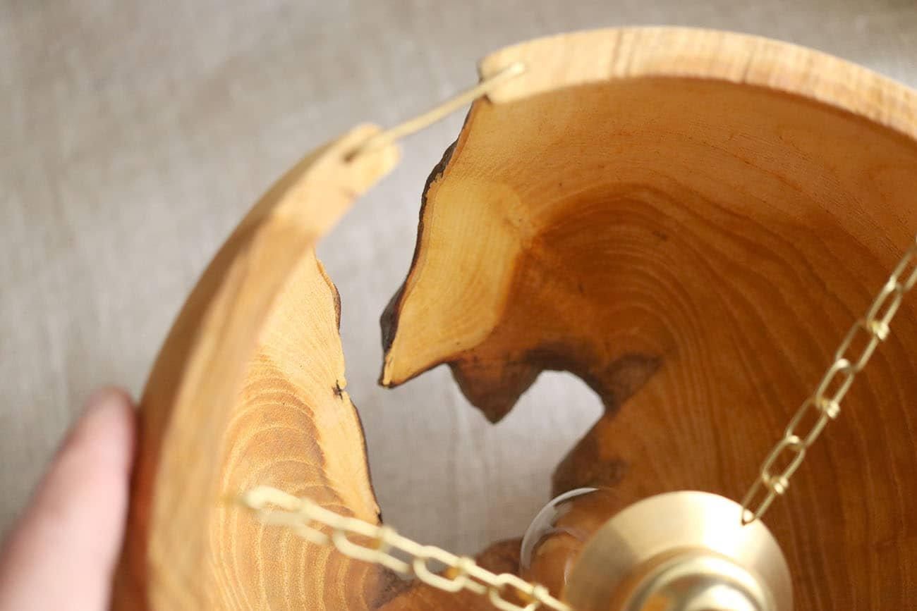 中矢嘉貴 / ニガキ アッパーランプシェード ニガキ アッパーランプシェード | 直径20.5cm - WALL -CRAFT & ANTIQUE-