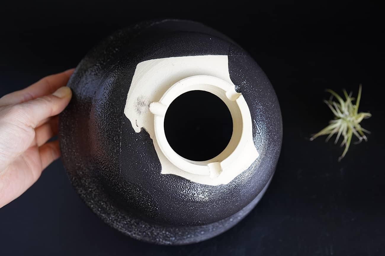 dairoku pottery 黒鉢 | 19cm 陶器 - WALL -CRAFT & ANTIQUE-