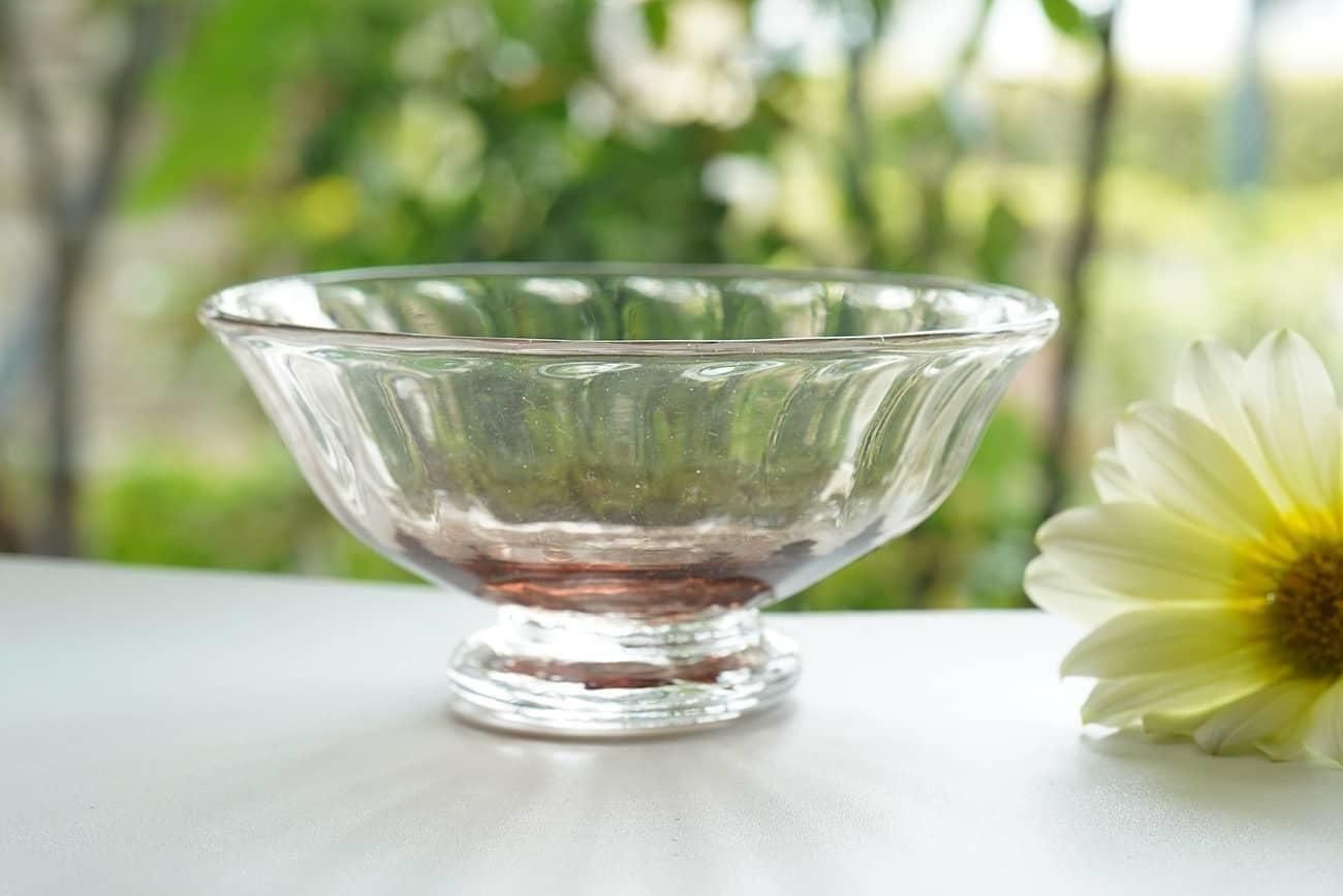 境田亜希 はかなげ ガラス 小鉢 器 境田亜希 - WALL -CRAFT & ANTIQUE-