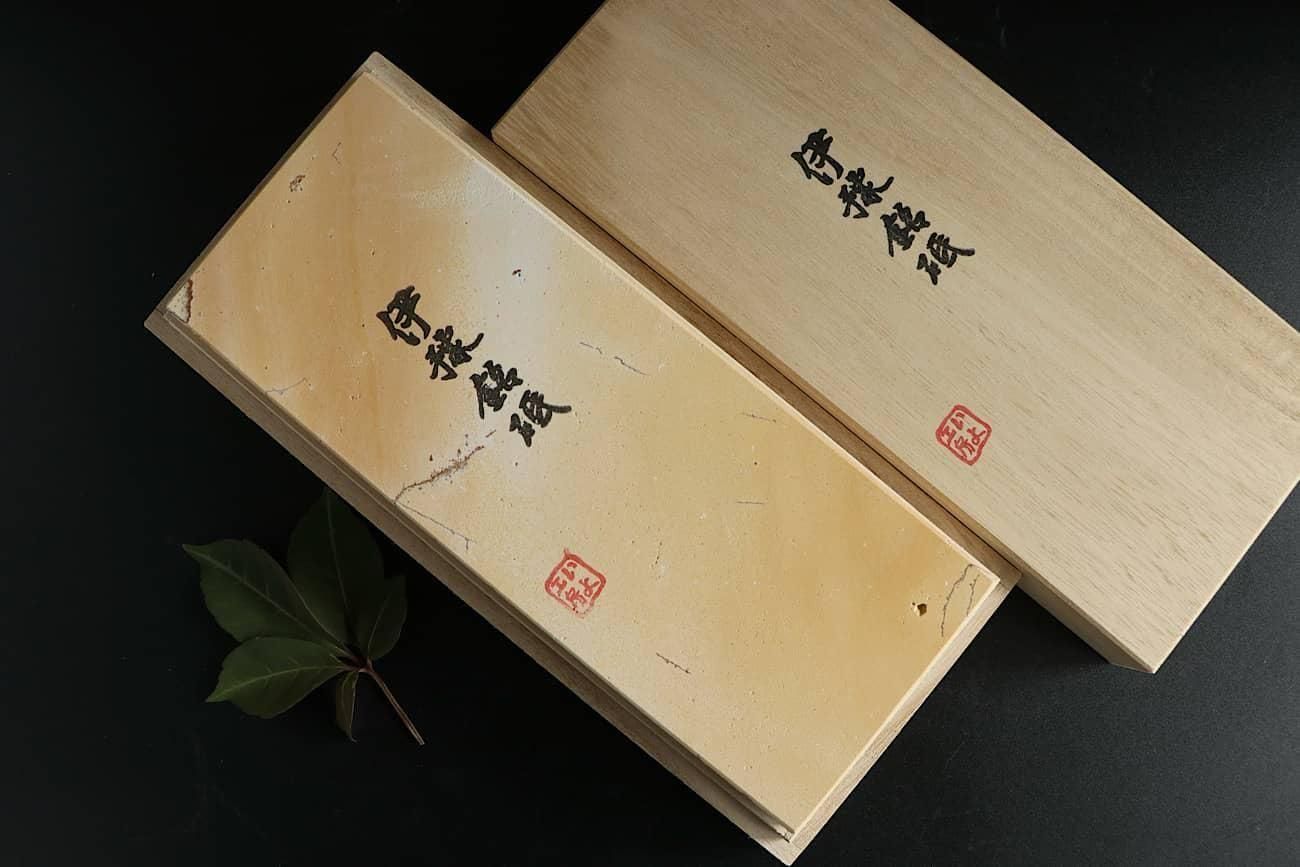 焼成砥石　焼磨　伊豫銘砥 伊豫銘砥 伊豫木目