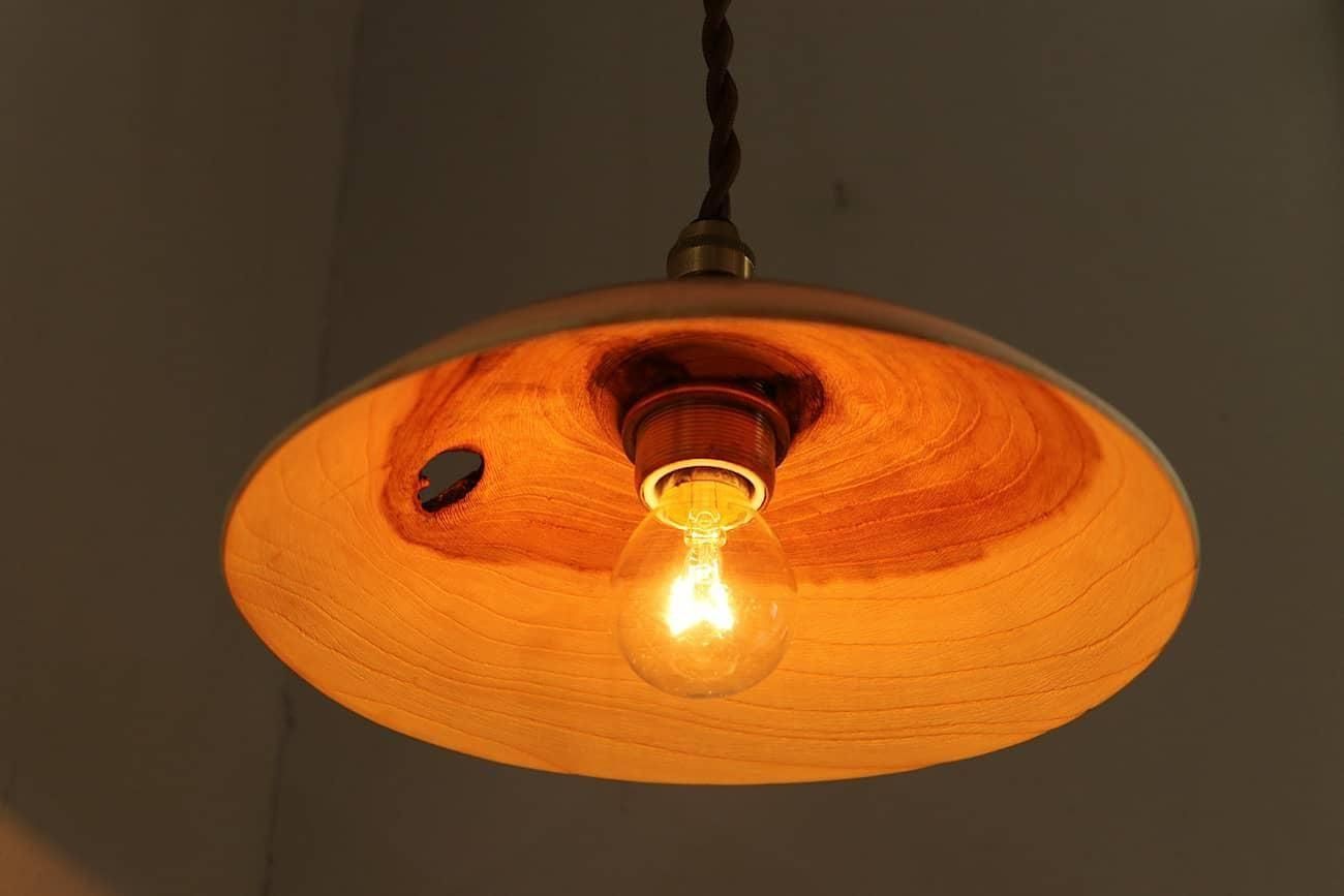 中矢嘉貴 | ケヤキ ランプシェード - WALL -CRAFT & ANTIQUE-