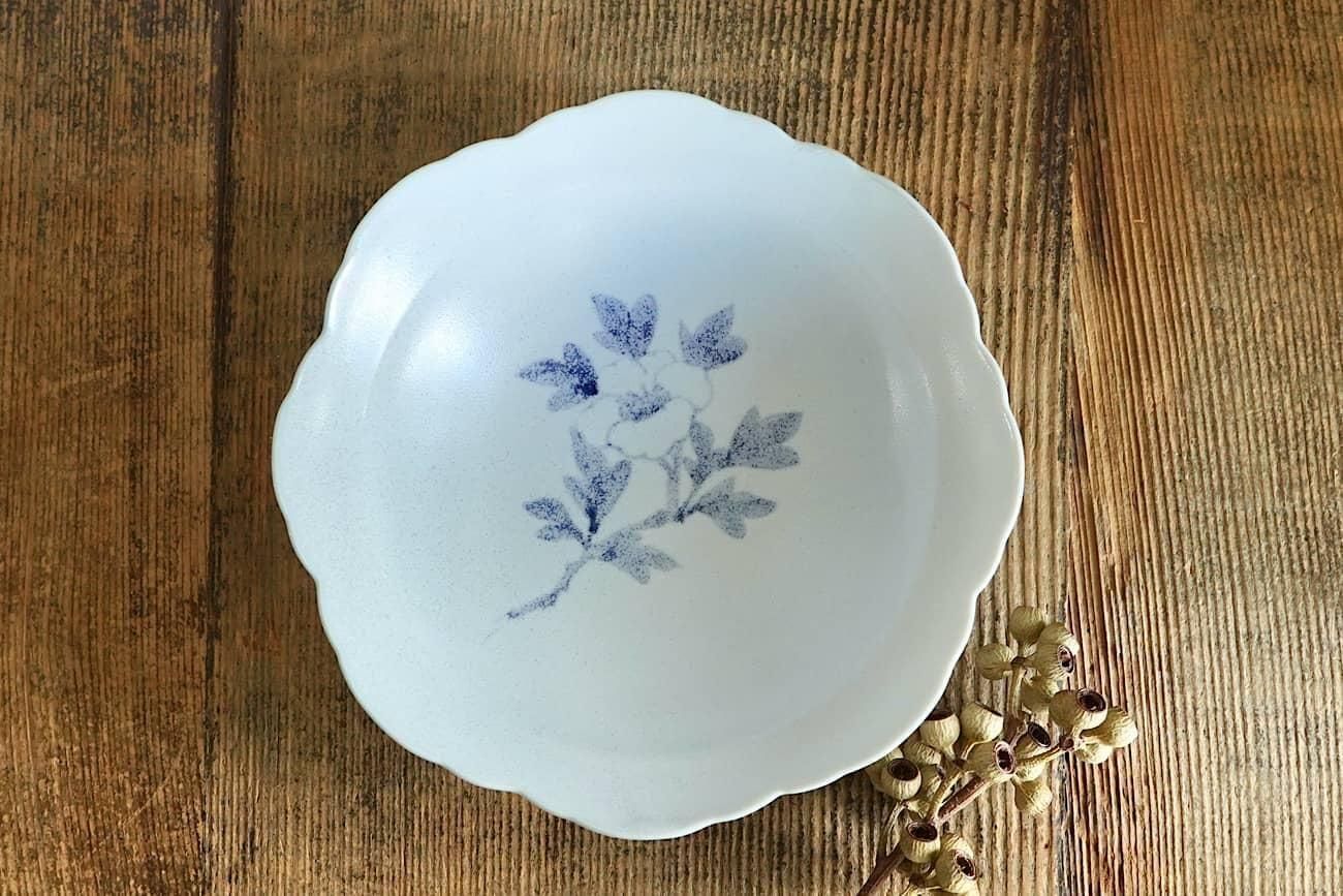 藤﨑千尋 | 花ひと枝輪花6寸鉢 - WALL -CRAFT & ANTIQUE-