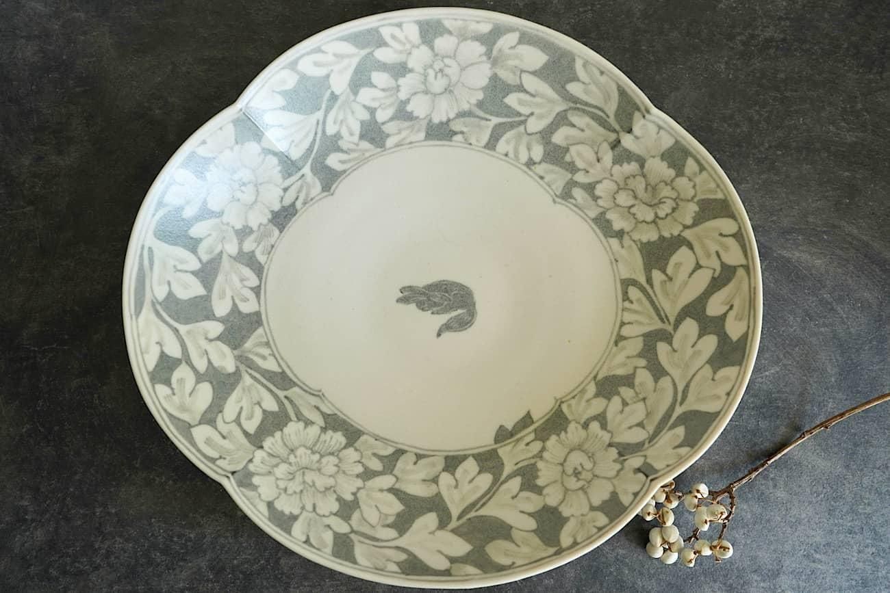 ミ*ト様 大清光緒年製　皿 京都 清水焼】小皿 乾山桜 花光山窯｜コトポッター