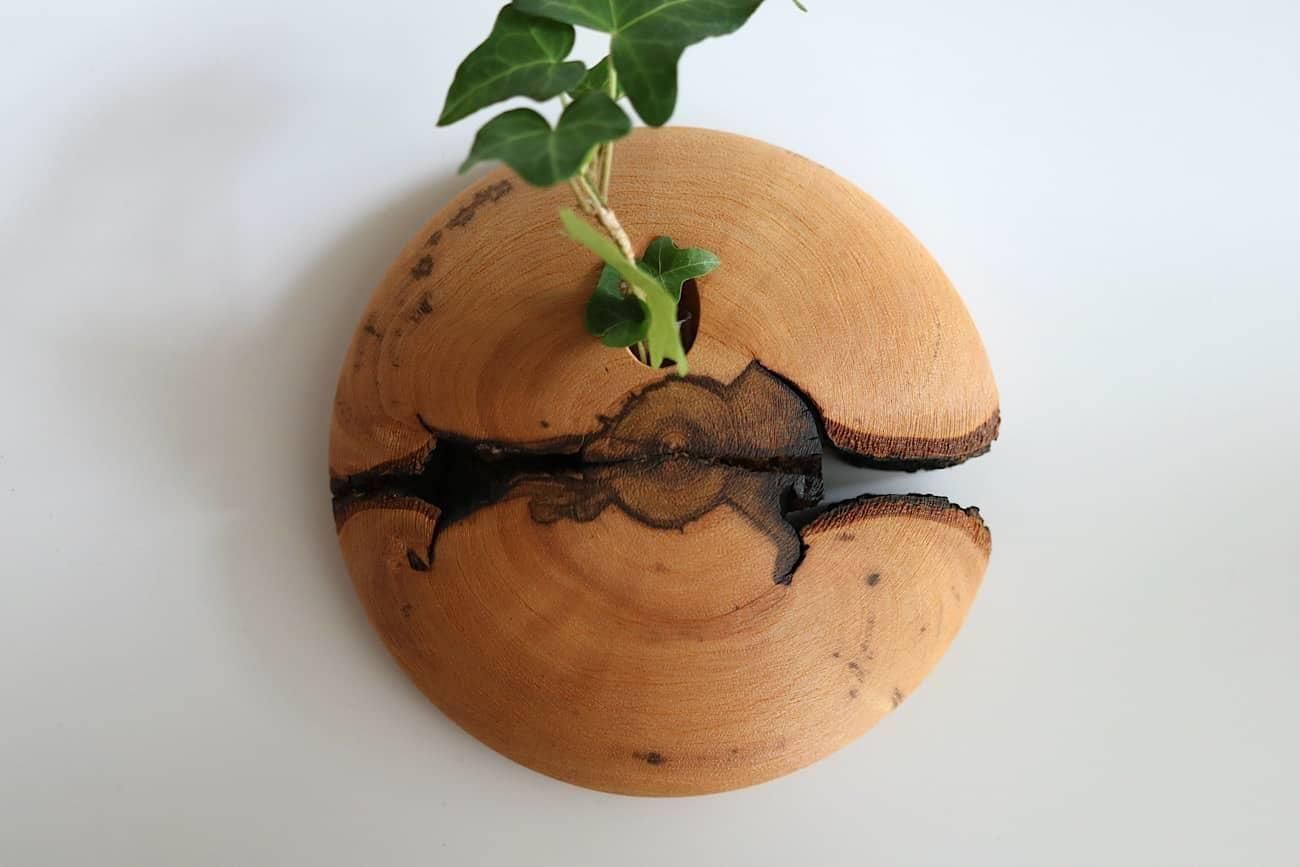 中矢嘉貴 | 壁掛け花器 | キンモクセイ - WALL -CRAFT & ANTIQUE-