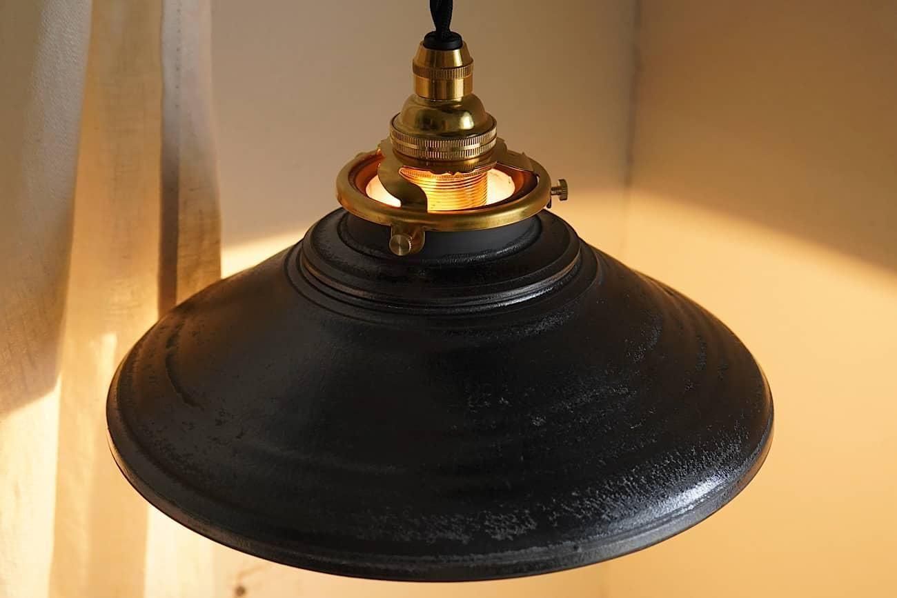 【引き取り限定】アンティーク 大型スタンドライト 陶器製 シェードランプ　愛知県 引き取り限定】アンティーク 大型スタンドライト 陶器製 シェード