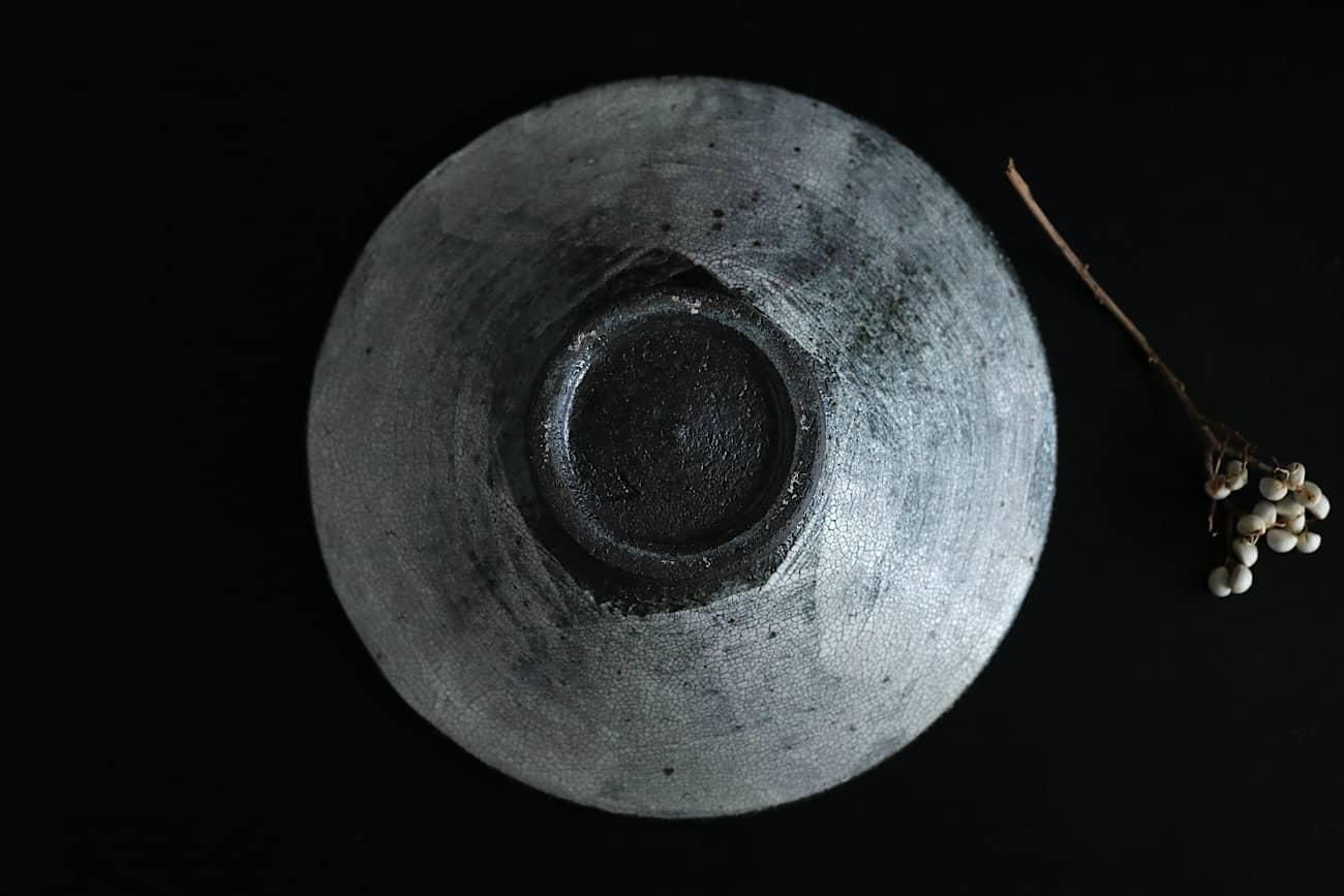 dairoku pot 炭化岩鉢 dairoku pot 炭化岩鉢