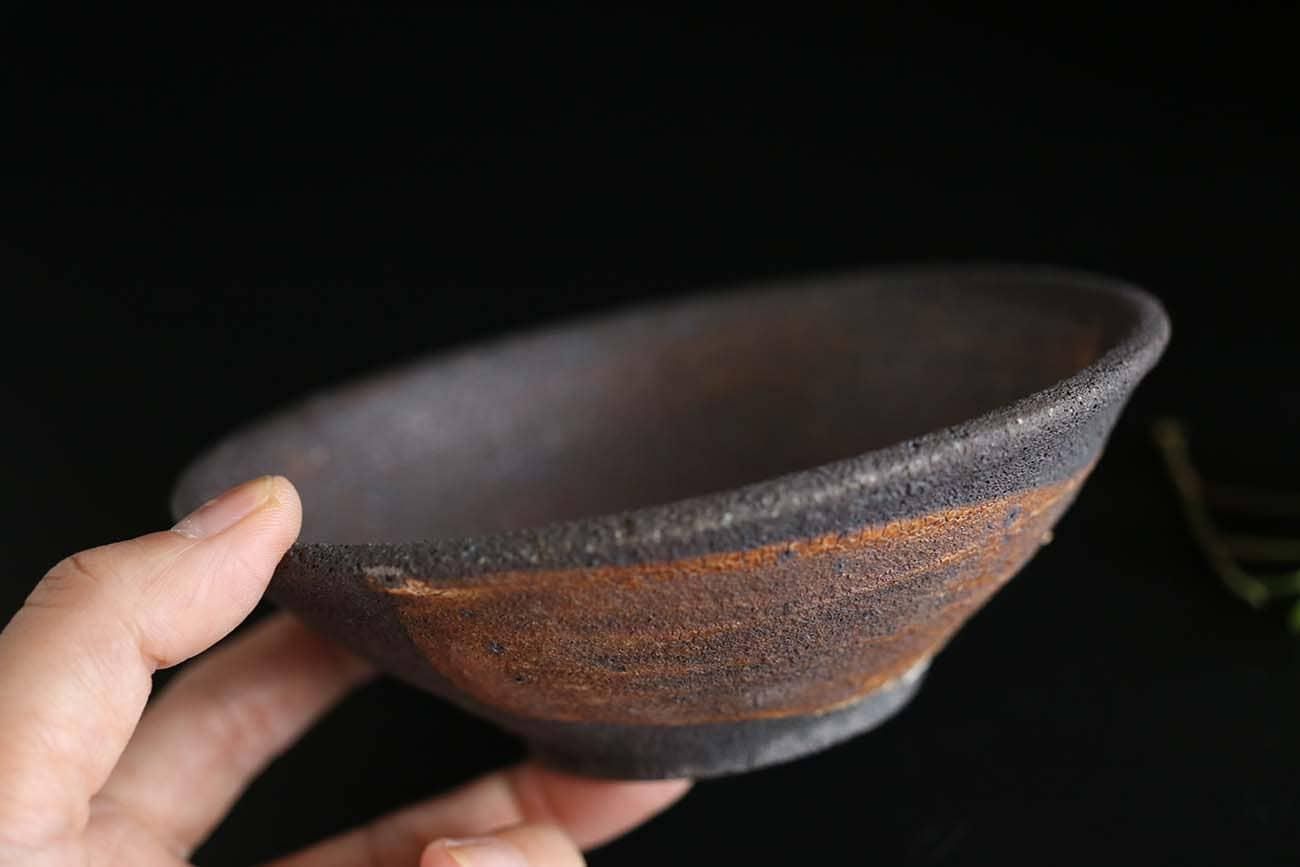 dairoku pottery | 炭化来待釉小鉢 - WALL -CRAFT & ANTIQUE-